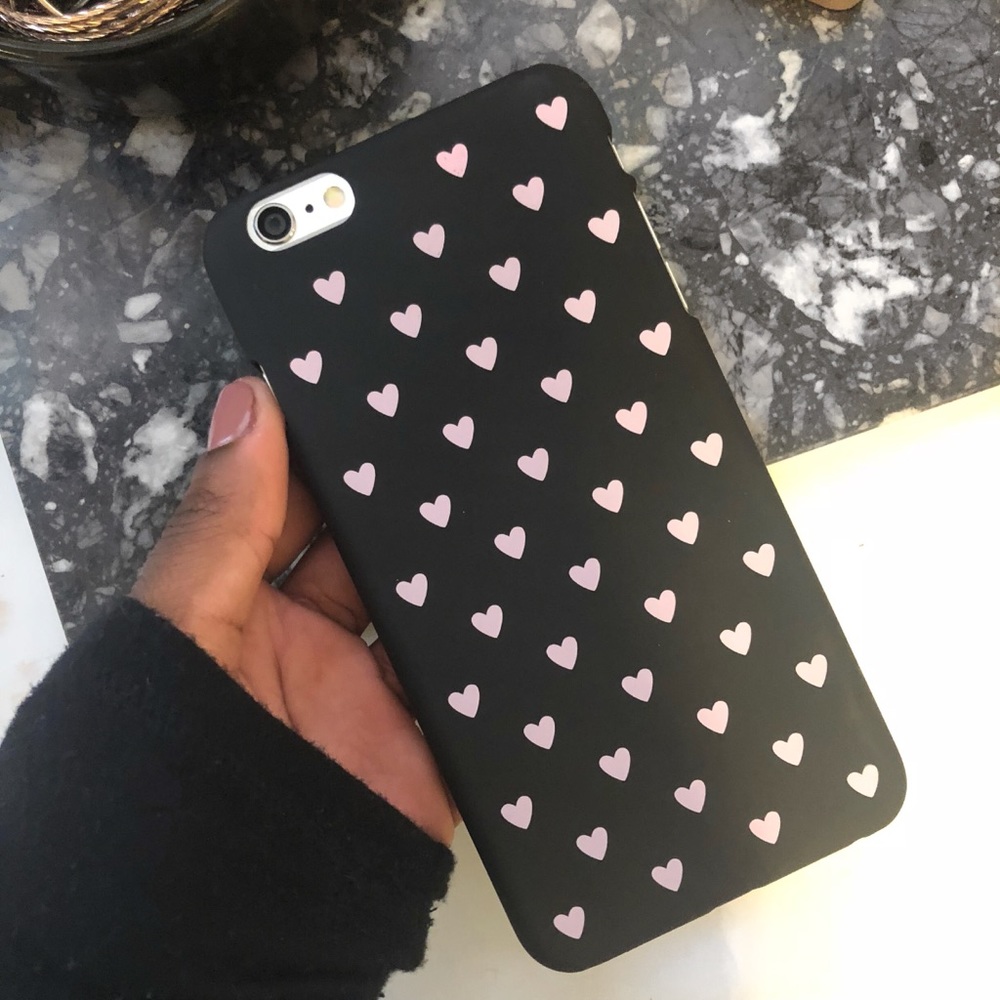 Pink Hearts iPhone 6/6s Plus Case